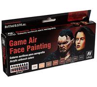 Acrylicos Vallejo Game Air - Set di colori acrilici per aerografo, 8 x 17 ml, Multicolore