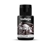 Acrylicos Vallejo Metal Color - Primer in poliuretano, 32 ml, Nero