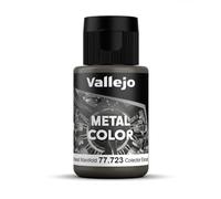 Acrylicos Vallejo Metal Color - Vernice Semi Opaca in Alluminio, 32 ml, Grigio (Exhaust Manifold)