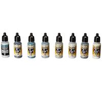 Acrylicos Vallejo Model Air - Set di Colori Acrilici per Aerografo, Blu