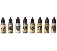 Createx Vallejo - Set vernici acriliche Model Air a base d'acqua CBI Pacific WWII - Multicolore