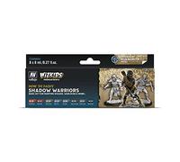 Acrylicos Vallejo WizKids Shadow Warriors 080253 - Set di colori 8 x 8 ml, 8 ml (confezione da 8)