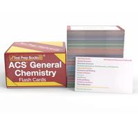 ACS General Chemistry Study Cards: ACS Gen Chem Exam Prep and Practice Test Questions [Full Color Cards]