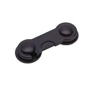 Acsatont 12 Pezzi Blocca Cassetti Per Bambini, Chiudi Cassetti Bambini con Potente Adesivo Nessun Trapano Necessarioc per Armadi, Chiudi Cassetti Bambini per Armadietto, Cassetto, Armadio (nero)