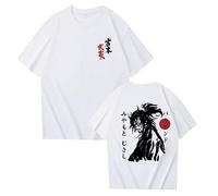 acsefire Vagabond T Shirts Musashi Miyamoto Top Musashi Miyamoto Pullover Vagabond Tshirts Casual Streetwear Vagabond Pullover