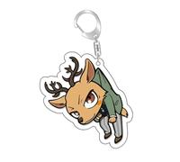 acsewater BEASTARS Anime Legoshi Portachiavi Louis Ciondolo Haru Portachiavi Legoshi Ornamento Beastars Anello chiave