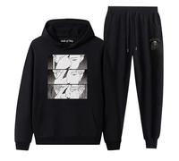 acsewater Monster Hoodie&Pants Monster Modello Dr Kenzou Tenma Cosplay Costume Johan Liebert Tracksuit Loose Top Naoki Urasawa Manga Monster Jumper Pantaloni