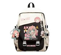 acsewater Spy x Family Zaino Anime Outdoor Casual Scuola Borsa Spy x Family Forger Anya Forger Yor Borsa A Tracolla Borsa Viaggio Borsa In Tela