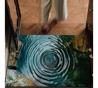 acsewater Tappetini divertenti con illusione ottica 3D Tappetini per interni Patio, tappeto scherzo con buco senza fondo per il pavimento della camera da letto