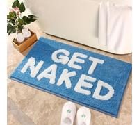 acsewater Tappetino da bagno Get Naked Tappetino da pavimento dal design creativo Assorbente e antiscivolo