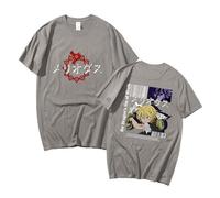 acsewater The Seven Deadly Sins Meliodas T-Shirt Dragon's sin of Wrath Abbigliamento Grafico Meliodas T-Shirt Meliodas Top Japan Harajuku Pattern Meliodas Capispalla