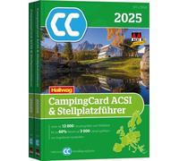 ACSI CampingCard & Stellplatzführer 2025: Bestehend aus 2 Bänden inkl. ACSI CampingCard Ermässigungskarte