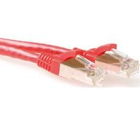 ACT 3 metri LSZH SFTP CAT6A Cavo patch SNAGless con connettori RJ45 CAT6A S/FTP LSZH SNG RD 3,00m (FB7503) NEW