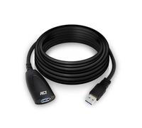 ACT AC6105 Cavo USB 3.2 Gen 1 (3.1 Gen 1) 5 m USB A Nero - Nouvo