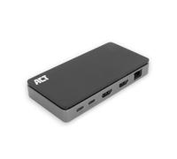 ACT AC7093 replicatore di porte e docking station per laptop Cablato USB 3.2 Gen 1 (3.1 Gen 1) Type-C Nero Grigio - Nouvo