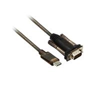 ACT Adattatore seriale USB C a DB(9pin) RS232, lunghezza 1,5 m, per stampanti, registratori di cassa, PDA - AC6002