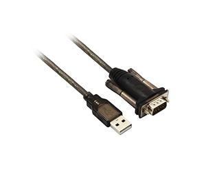 ACT Adattatore seriale USB, USB a DB(9pin) RS232, lunghezza 1,5 m, per stampanti, registratori di cassa, PDA - AC6000