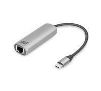 ACT Adattatore USB C a Ethernet, adattatore di rete RJ45 Gigabit 10/100/1000Mbps, per laptop o PC - AC7335