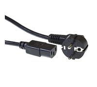 ACT AK5015 cavo di alimentazione Nero 2 m CEE7/7 Accoppiatore C13