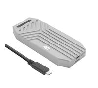 ACT Alloggiamento SSD USB4 M.2 NVMe, M.2 2280 NVMe/PCIe con M-Key o B+M, 40 Gbps, senza attrezzi, dissipatore di calore in alluminio, tipo C - AC1625