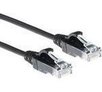 Act Black 3 metri LSZH U/UTP Cat6 Datacenter Slimline Patch Cavo con connettori RJ45 Cat6 U/UTP Slimline Bk 3.00m (DC9903) NEW