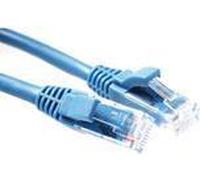 Act Blue 0,5 metri UTP Cavo Patch Cavo Livello dei componenti con connettori RJ45. CAT6 U/UTP Component BU 0.50M (IK8600)