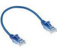 Act Blue 2 metri LSZH U/UTP Cat6 Datacenter Slimline Patch Cavo con connettori RJ45 Cat6 U/UTP Slimline BU 2,00m (DC9602) NEW