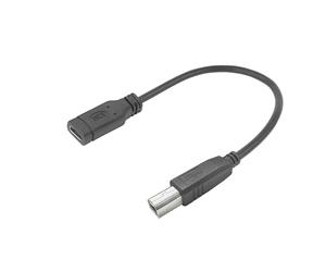 ACT Cavo adattatore USB-C a USB-B, 0,2 m, cavo stampante USB C 480 Mbps, per stampante, scanner e switch KVM - AC7462