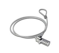 ACT Cavo di sicurezza per laptop da 1,5 m, cavo antifurto portatile, serratura a 4 combinazioni, per laptop e PC - AC9015