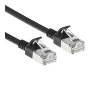 ACT Cavo patch CAT7 S/FTP, nero, 10 metri, LSZH, Slimline