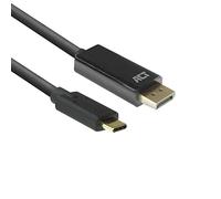ACT Cavo USB C a DisplayPort, 4K a 60Hz, convertitore USB C a DP, maschio a maschio placcato oro, per laptop, tablet, smartphone - AC7325