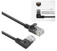 ACT DC2930 cavo di rete Nero 0,15 m Cat6a U/UTP (UTP)
