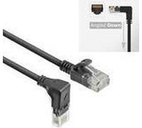 ACT DC3930 cavo di rete Nero 0,15 m Cat6a U/UTP (UTP)