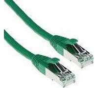 Act Green 20 metri SFTP CAT6A Patch Cavo senza fine con connettori RJ45. CAT6A S/FTP SNANSless GN 20,00m (FB6720) NEW
