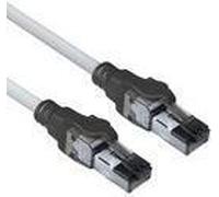 Act Grey 3 metri S / FTP CAT6A IDC 4PPOE / POE ++ 100W LSZH Cavo Patch SNAGless con connettori RJ45 (FB4003) NEW