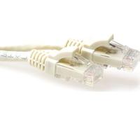 Act Ivory 20 metri U/UTP CAT6A Patch Cavo Snagless con connettori RJ45. CAT6A U/UTP SNAGLESS IV 20,00m (IB3220) NEW