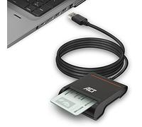 ACT Lettore di smart card USB, firma digitale eID del Belgio, lettore di schede ID CAC, stato LED di alimentazione, compatibile con Windows e macOS - AC6015
