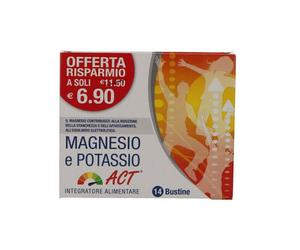 Act - Magnesio E Potassio Confezione 14 Bustine
