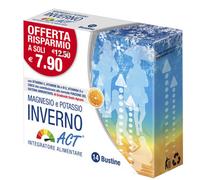 Act - Magnesio e Potassio Inverno Confezione 14 Bustine (Scadenza Prodotto 01/2026)