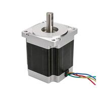 ACT Motor DE-SHIP FREE 1PC 34HS9456 Nema34 Motore passo-passo 99 mm 7.7 Nm (1090oz-in) 5.6A dual flat shaft Φ14 mm Bipolar 1.8° CNC OEM ACT MOTOR GmbH