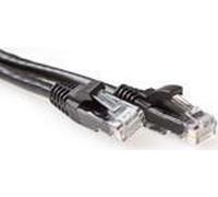 ACT nero da 5 metri da 5 metri U/UTP CAT6A Cavo Patch SNAGless con connettori RJ45 CAT6A U/UTP SNAGLESS BK 5M (IB2905) NEW