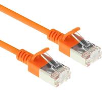 Act Orange da 0,5 metri LSZH U/FTP Cat6A Datacenter Slimline Patch Cavo SNAGLESS con connettori RJ45 (DC7100) NEW