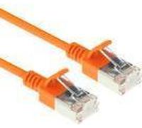 Act Orange da 10 metri LSZH U/FTP CAT6A Datacenter Slimline Patch Cavo SNAGLESS con connettori RJ45 (DC7110) NEW