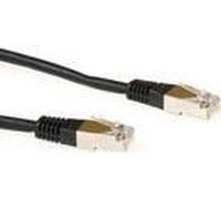 ACT Patchcord SSTP Categoria 6 PIMF - Nero 100 M Cavo di rete nero da 1 m (FB9901) NEW