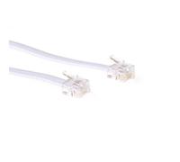 ACT RJ12 - RJ12 cable, White 5.0m 5 m Bianco NEW