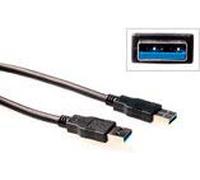 ACT SB3002 2.00m USB A USB A Nero cavo USB