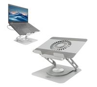 ACT Supporto Laptop Metallico | Ventola, Rotazione 360°