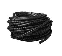 ACT Tubo flessibile ø 20 mm, tubo a spirale lunghezza 30 metri, gestione cavi per ufficio, organizer per cavi flessibile computer e postazione di lavoro - CT4052