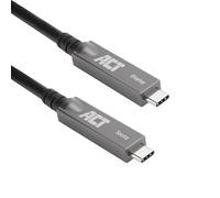 ACT USB C Active Optical Cable (AOC) 7.5m, cavo video USB C USB 3.2 Gen2, 10 Gbps ad alta velocità, cavo ottico USB C in fibra ottica attivo, per pannelli touch, videoconferenza - AK4327
