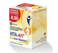 Act - Vita Calcio E Vitamina D Confezione 60 Compresse (Scadenza Prodotto 01/2026)